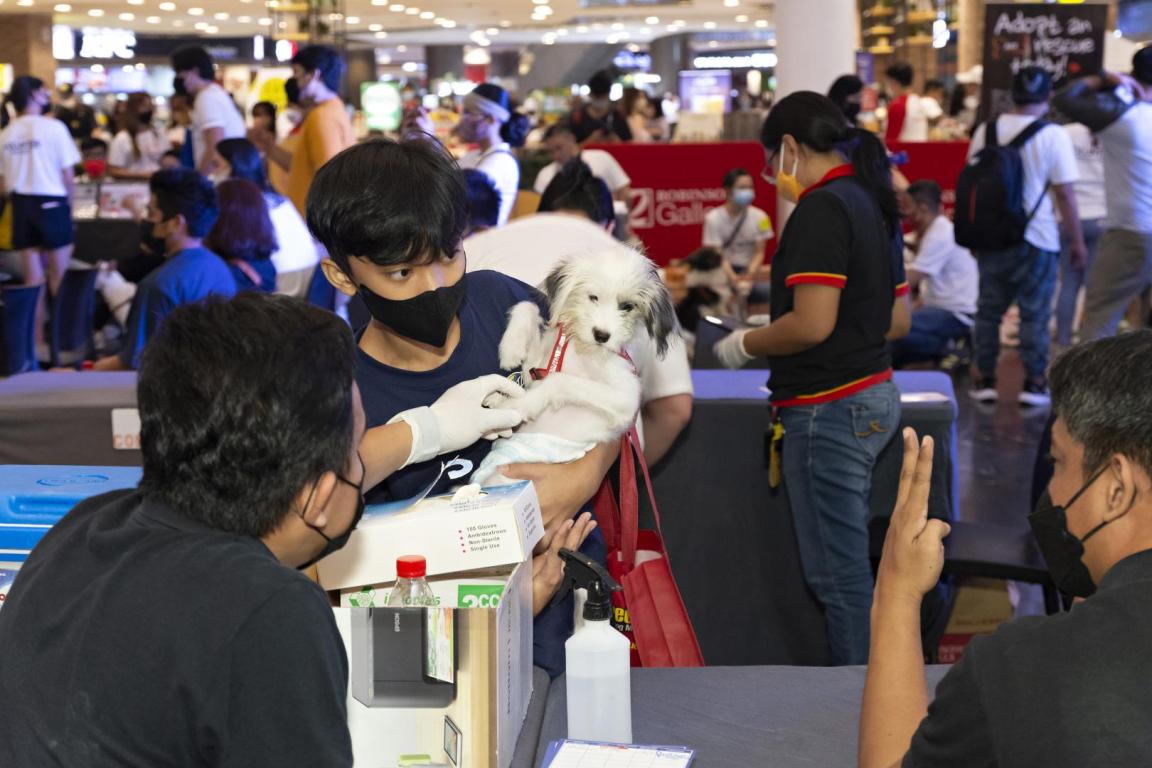 Robinsons Malls in QC step up pet welfare initiative Robinsons Land Corporation